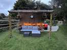 Campsite sofa area