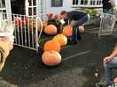The local pub with a pumpkin competition