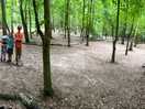 Large woodland pitch