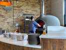 Clay fire pizzas