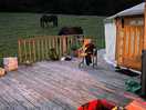 From the deck