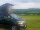 View of campervan on site