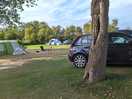 View of the camping area