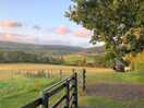 View from the facilities towards the campsite