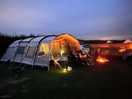 Cosy night time lights.