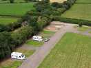 A quick drones shot of our caravan
