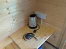 Kettle desk and stool