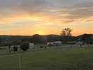 A beautiful sunset at the end of a lovely day