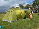4yo very proud of his tent