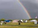 Stormy rainbow
