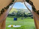 View from the bed