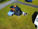 Tent boxing for the first time