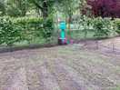 Pitch was ready, cleaned to use but still needed drying out