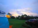 Camper on touring pitch