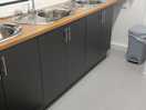 Very clean kitchen facility