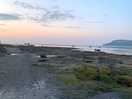 Parrog beach. 10 minutes walk away