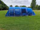 Our tent on the pitch. we were none electric hookup
