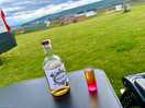 Perfect tipple for a perfect view