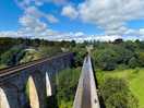 A view above the viaducts