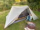 Vegetation offers some seclusion from other campers.