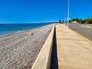 The stoney beach and promenade