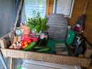 Local information and fresh produce.
