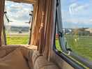 View from our caravan.