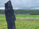 Standing stone on site