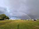 Stormy rainbow