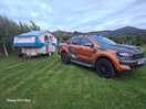 Our folding camper and truck