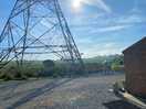 Pylon at entrance