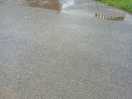 Drains weren't clean leaving standing water after heavy rain