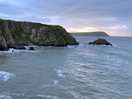 The view from the coastal path a 5-10 minute walk away!
