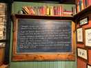 Specials board in pub