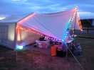 Wonderful evening with some colour changing lights