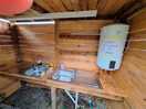 Dish washing area