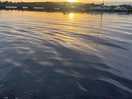 Lough allen at sunset