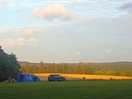 Overlooking the fields