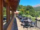 Balcony at restaurant