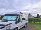 Spacious pitches with grassy area. we also didn't need our chocks.