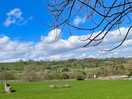 Scenic view from campsite