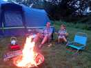 Nice fire, bbq and lovely cup of tea.