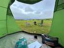 View from tent