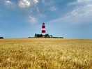 Lighthouse 10 minute walk from campsite, next to the beach