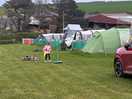 Electric pitches for tents