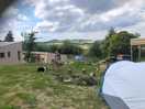 Emplacement pour le feu installé…