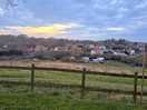 View down to hardstanding