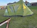 Camping 2025 left after one night due to high winds effecting the air tents too much.
