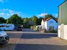 The driveway and tourer pitches