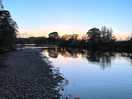 River in the evening